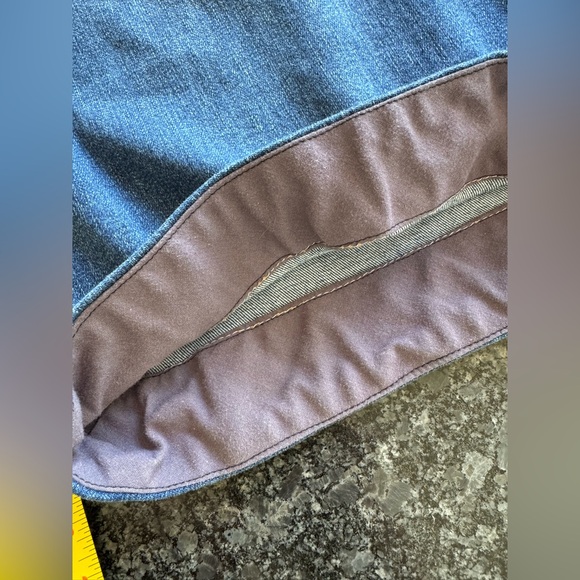 👖 Kut from the Kloth Dark MEG HIGH RISE FAB AB WIDE LEG Jeans 10 - Picture 8 of 9